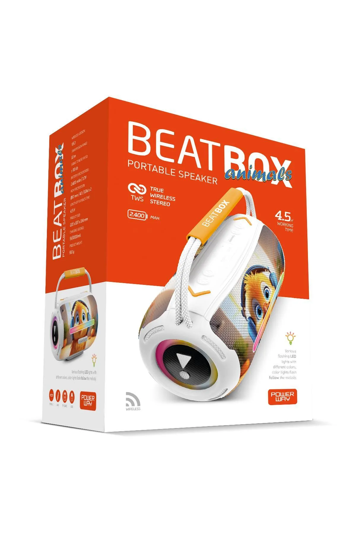 Beatbox Led Işıklı Ses Bombası